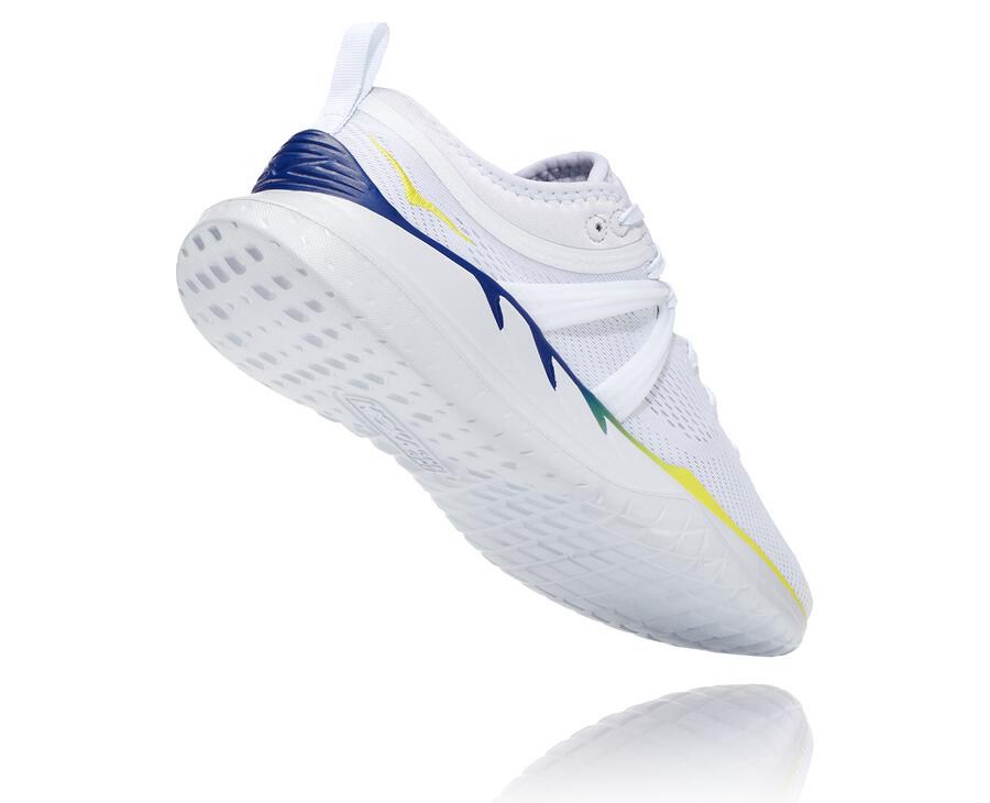 Hoka Australia One One Tivra - Womens Running Shoes White - KRDCW-1029